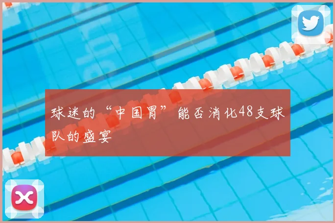 球迷的“中国胃”能否消化48支球队的盛宴
